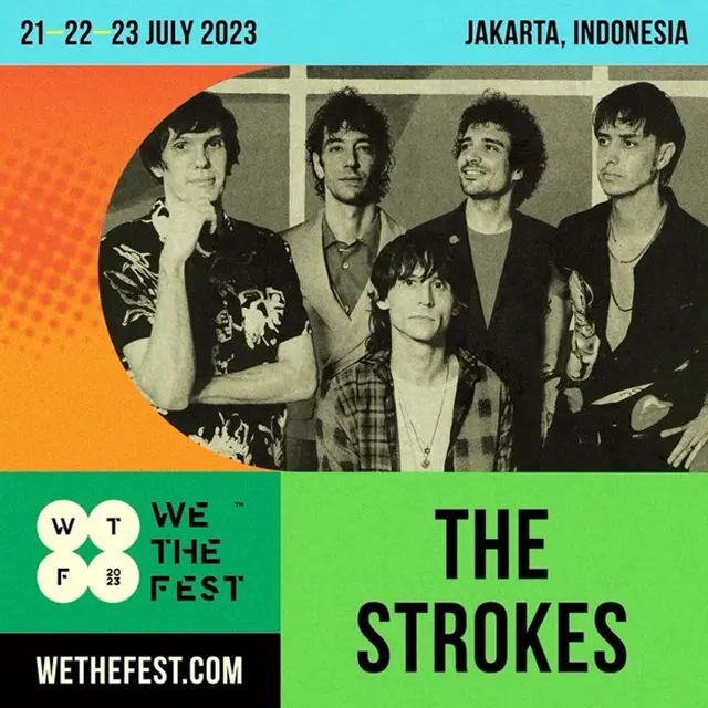 The Strokes Perdana Tampil di Indonesia