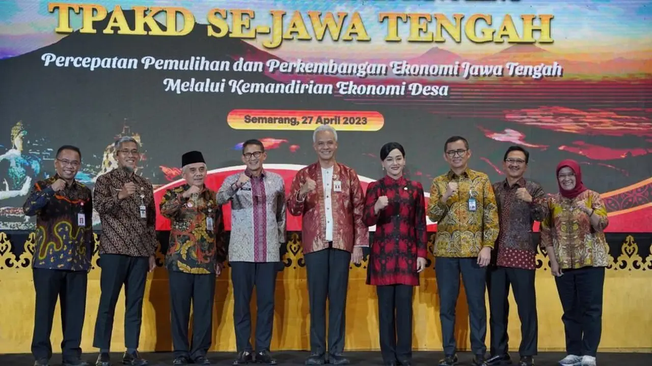Rapat Koordinasi Daerah (Rakorda) dan Pleno Tim Percepatan Akses Keuangan Daerah (TPAKD) se-Jawa Tengah yang diselenggarakan oleh OJK di Semarang.  (Dok OJK)