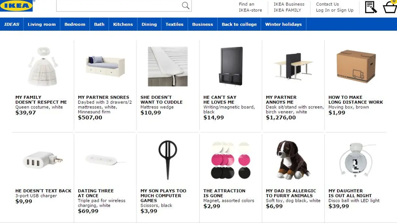 [Bintang] Tahu Banyak Pengaduan, IKEA Ubah Semua Nama Produk di Website-nya