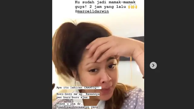 Unggahan Istri Marcell Darwin