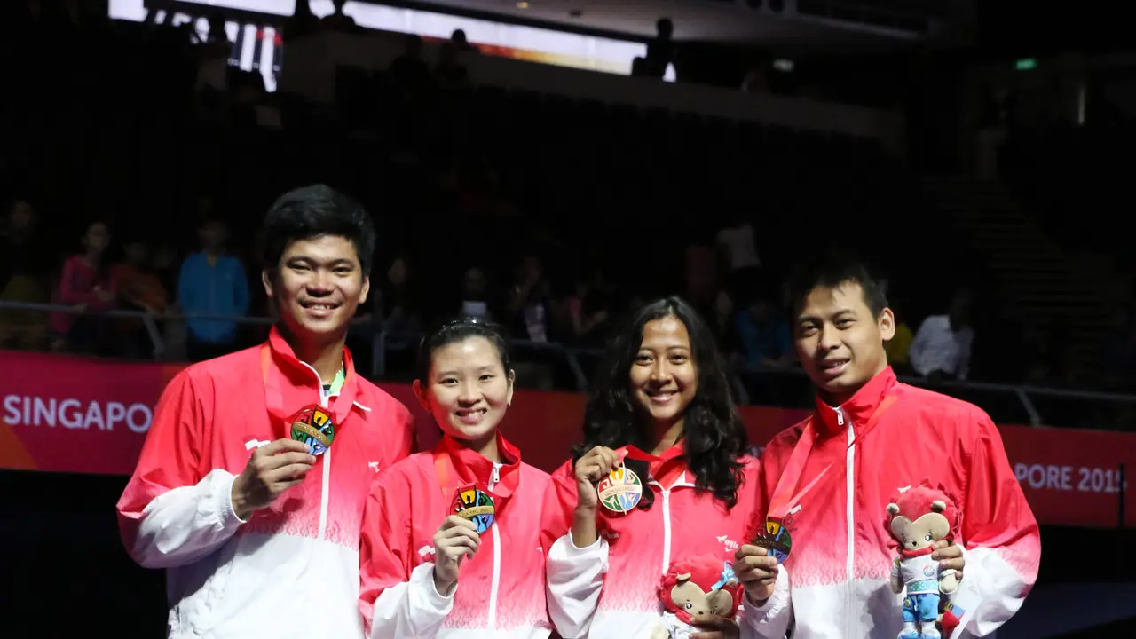 Tim Ganda Campuran Bulu Tangkis Indonesia