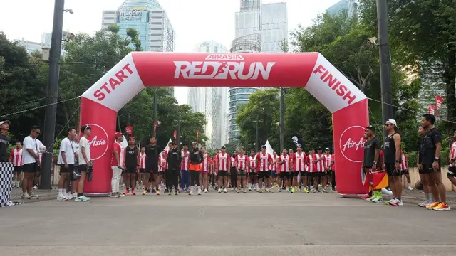 Targetkan 10 Ribu Peserta, AirAsia RedRun Gelar Community Run di Jakarta