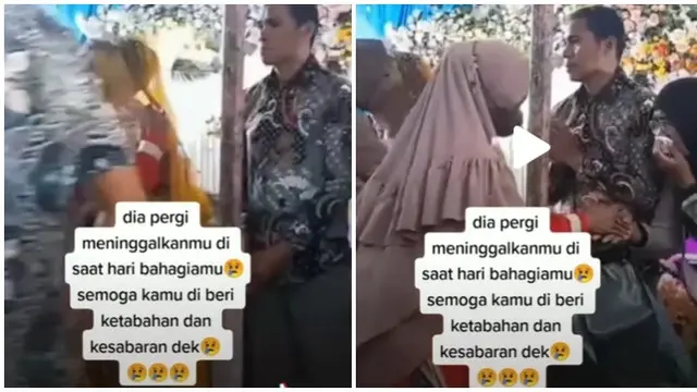 Viral Wanita di NTB Ini Menikah Sendiri, Mempelai Pria Diduga Kabur