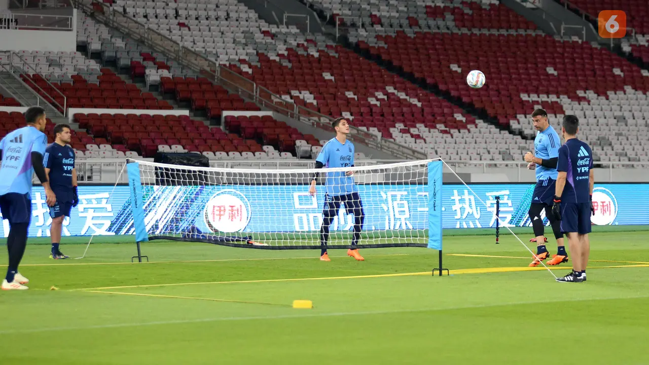 Latihan Resmi Timnas Argentina