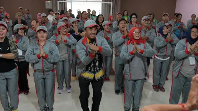 Semangat Menpora Kampanyekan Gerakan Masyarakat Hidup Sehat