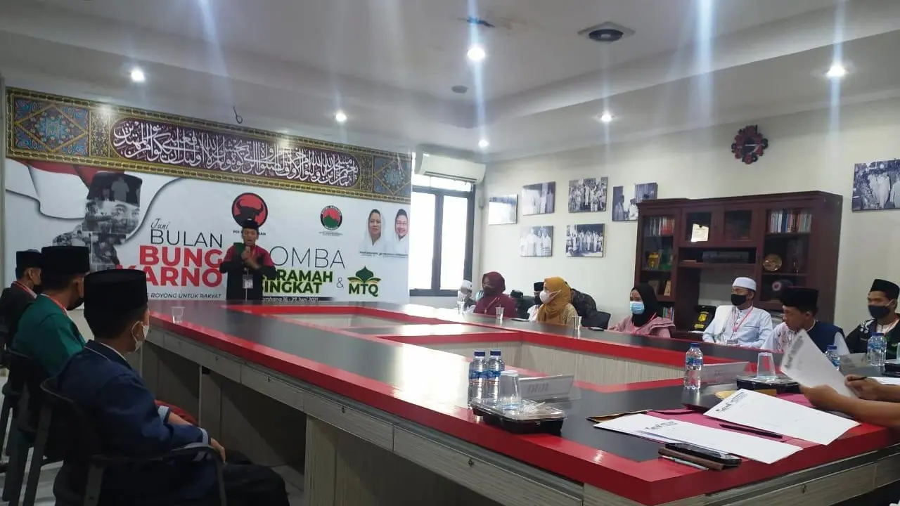 PDIP Sumsel Gelar Lomba Peringatan Bulan Bung Karno dengan Prokes Ketat