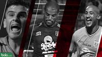 Trivia bintang-bintang baru yang memesona di Liga 1 hingga pekan ke-13 (Bola.com/Adreanus Titus)