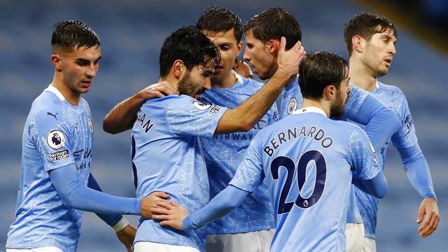 Foto Liga Inggris: Manchester City Hajar Newcastle United Dua Gol Tanpa Balas