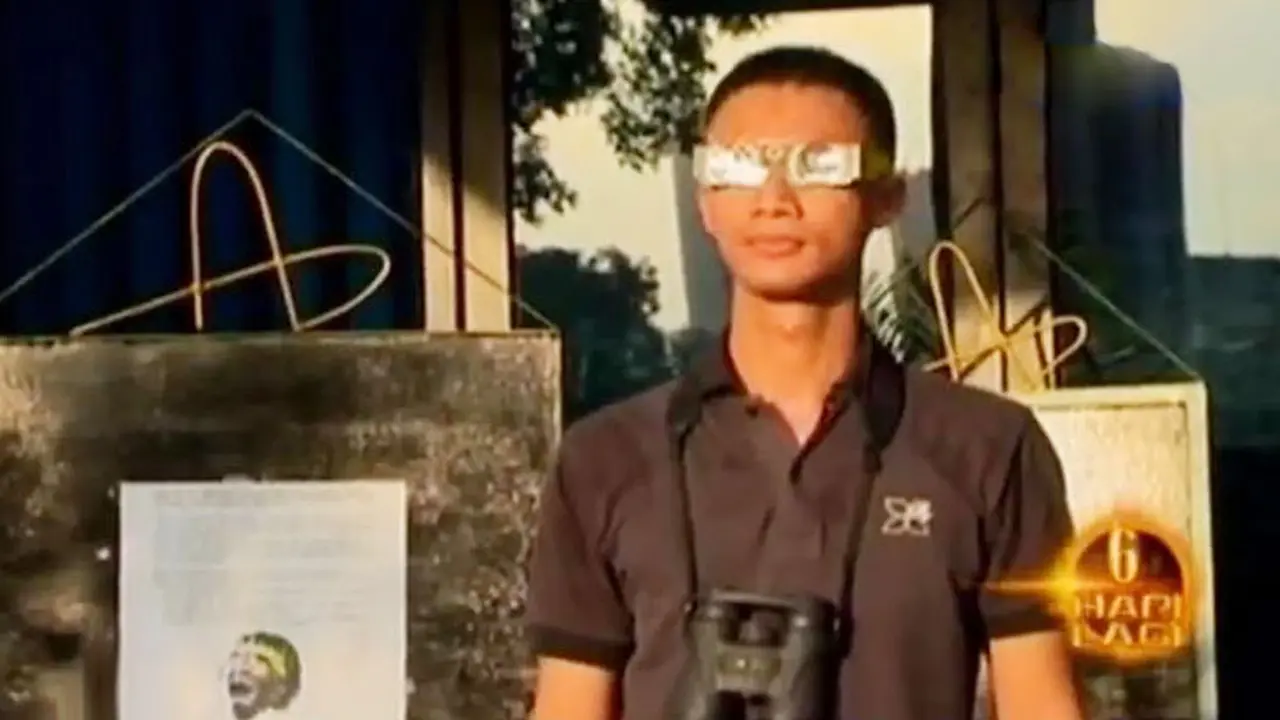 VIDEO: Mengamati Gerhana Matahari Dengan Lubang Jarum