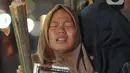 Aksi solidaritas antar pelajar ini diwarnai isak tangis dari para pelajar yang hadir. (merdeka.com/Imam Buhori)