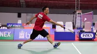 Atlet Indonesia Ukun Rukaendi lolos ke semifinal&nbsp;kategori tunggal putra SL 3&nbsp;Indonesia Para Badminton International 2022 di GOR Among Rogo, Yogyakarta, Kamis, 25 Agustus. (foto: istimewa)