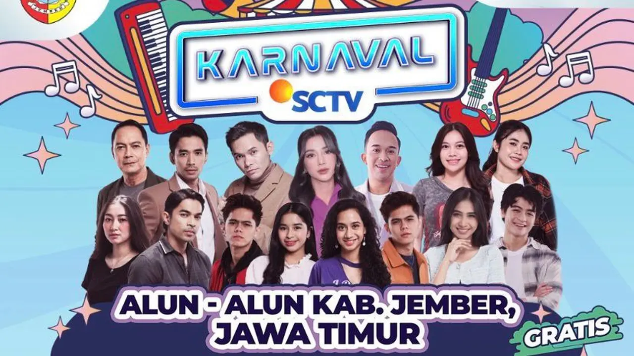 Karnaval SCTV akan hadir di Jember. Dok. SCTV