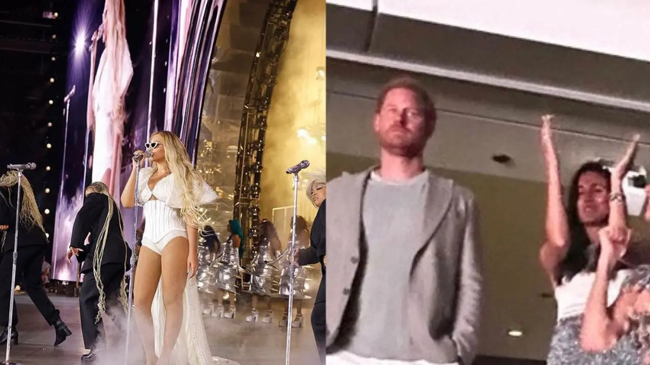 Pangeran Harry dan Meghan Markle ajak ibunya nonton konser Beyonce