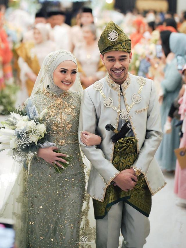 6 Momen Pernikahan Wafda dan Dokter Gigi, Gabungkan Budaya Tradisional dan Modern