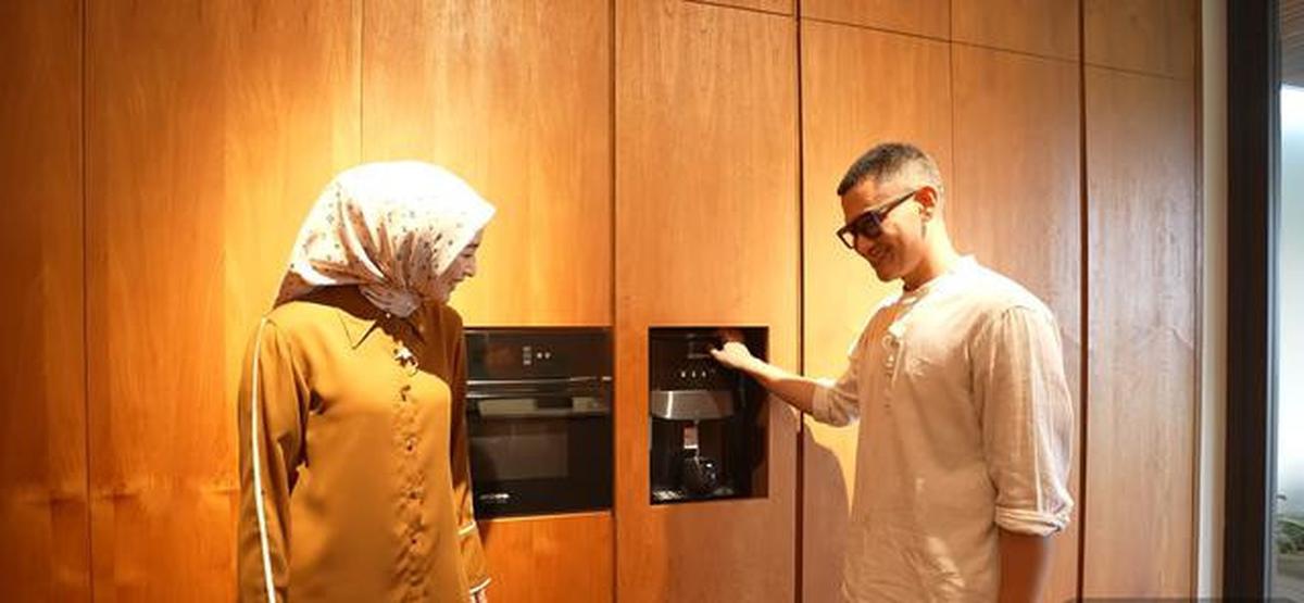 7 Potret Dapur di Rumah Citra Kirana dan Rezky Aditya, Estetik dengan Konsep Modern Minimalis