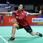 Penampilan tunggal putri Gregoria Mariska Tunjung pada Kejuaraan Bulutangkis Asia Beregu 2020, Selasa (12/2/2020). (PBSI)