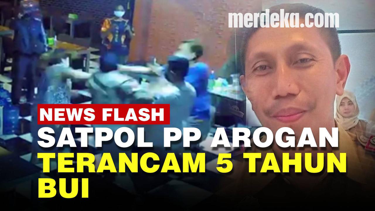 VIDEO: Polisi Sudah Periksa Anggota Satpol PP Hajar Pasutri, Terancam 5 Tahun Bui