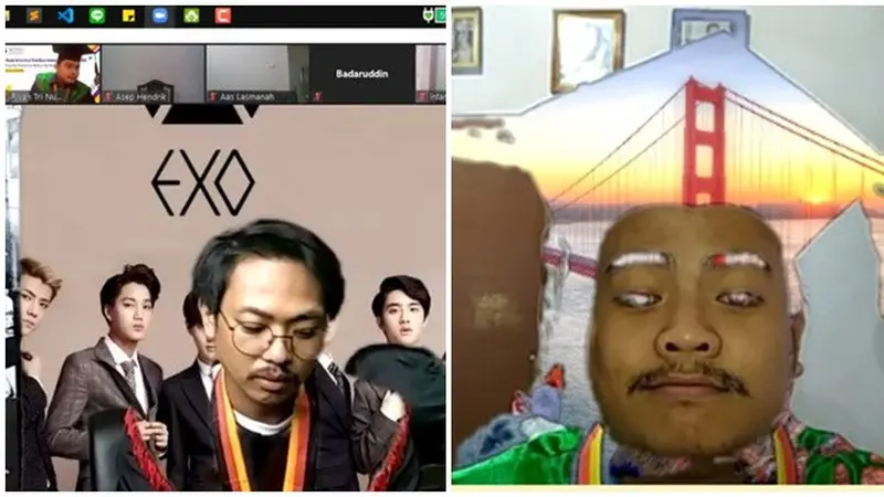 6 Momen Kocak saat Wisuda Online Ini Bikin Geleng Kepala