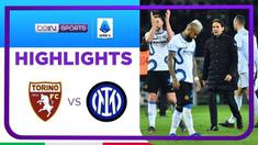 Berita video highlights laga pekan ke-29 Liga Italia (Serie A) 2021/2022, Torino kontra Inter Milan, yang berakhir dengan skor 1-1, Senin (14/3/2022) dinihari WIB.