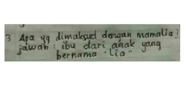 4 Jawaban Siswa SD Ini Bikin Kita Gagal Paham