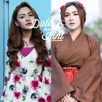 Dulu dan kini penampilan Vicky Shu. (Istimewa, Instagram/vickyshu)