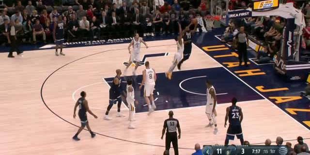 VIDEO: Game Recap NBA 2017-2018, Timberwolves 109 Vs Jazz 98
