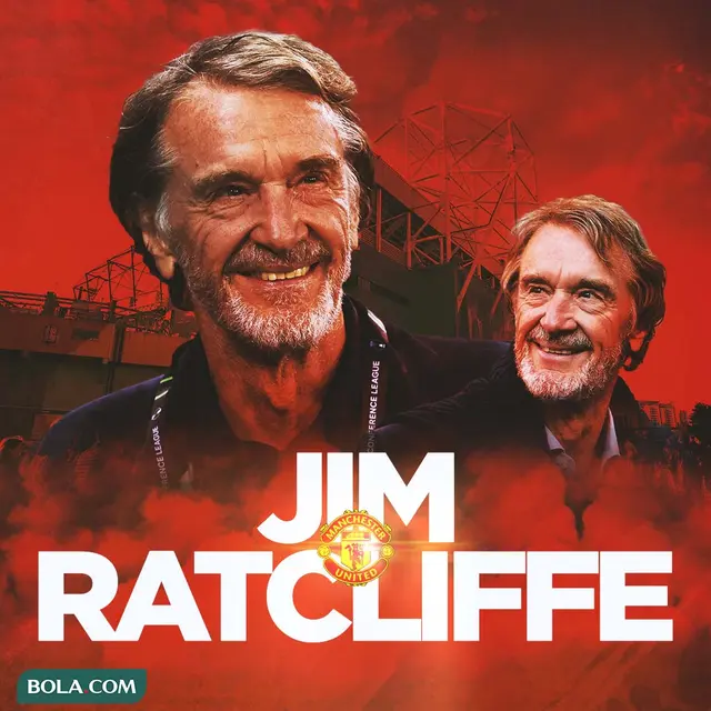 Manchester United - Ilustrasi Jim Ratcliffe