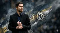 Xabi Alonso, Chelsea. (Foto by Gemini AI)