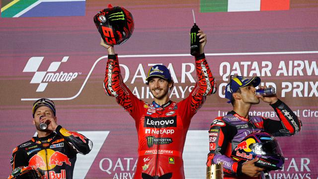 Francesco Bagnaia Juara Seri Pembuka MotoGP