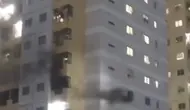 Kebakaran Apartemen Jakut Padam