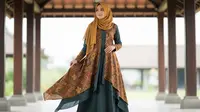 9 Pilihan Gamis Batik Wollycrepe Syar’i Jatuh Elegan, Pilihan Ideal untuk Muslimah Modern