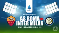 AS ROMA VS INTER MILAN(Liputan6.com/Abdillah)