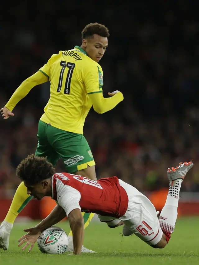 Arsenal, Norwich City, Piala Liga Inggris