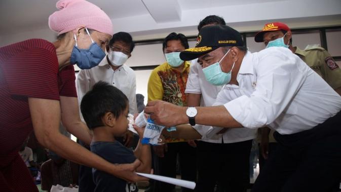 Menko PMK Muhadjir Effendy mengatakan PPKM Mikro dilaksanakan untuk mengefektifkan 3T, yakni tracing, testing dan treatment saat dialog pada Senin, 8 Februari 2021. (Kementerian Koordinator Bidang Pembangunan Manusia dan Kebudayaan)