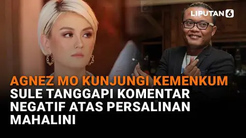Agnez Mo Kunjungi Kemenkum, Sule Tanggapi Komentar Negatif atas Persalinan Mahalini