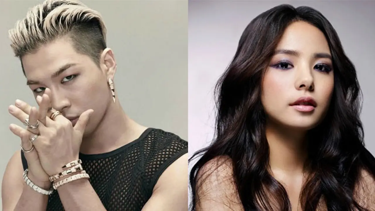 [Bintang] Taeyang BigBang dan Min Hyo Rin