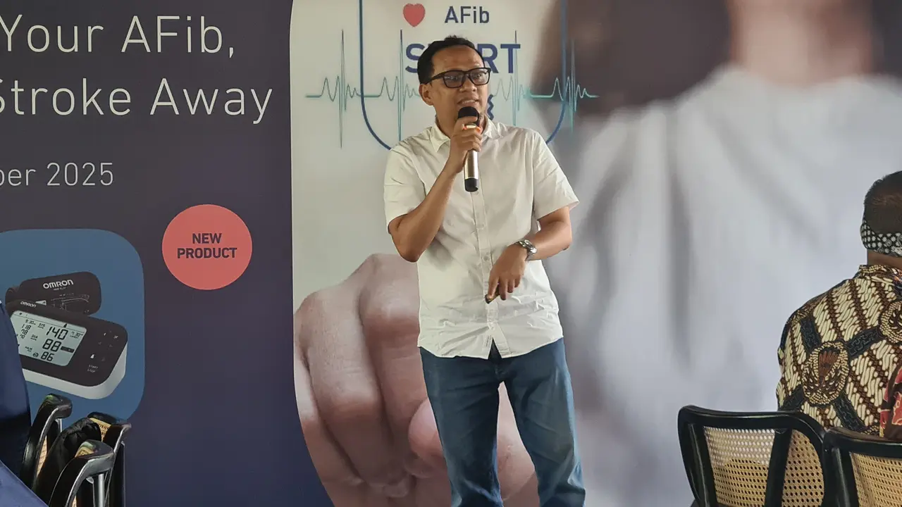 Dr. Zicky Yombana Babeheer, SpN, AIFO-K, DAI FIDN, CPS, Neurolog RS Brawijaya Saharjo & RS Mayapada Kuningan dalam Acara World Stroke Day 2025: OMRON’s Call for Early Detection pada Rabu, 22 Oktober 2025.