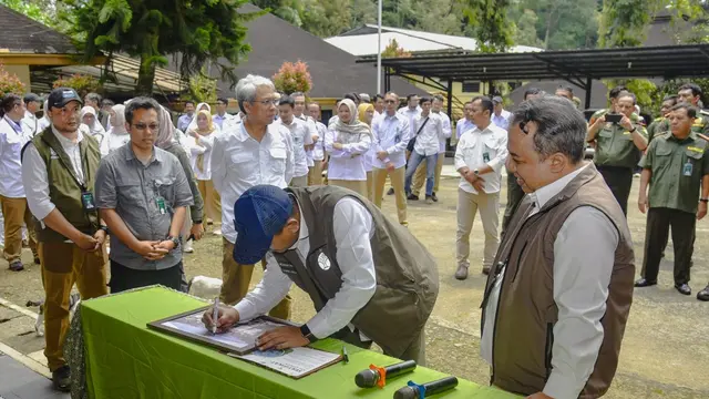 Anak Elang Jawa yang Menetas di TN Gunung Halimun Salak Itu Bernama Garda Nusantara