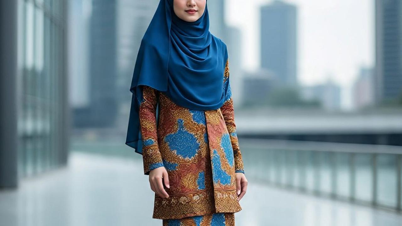 10 Tips Memilih Gamis Batik Lebar yang Sesuai Bentuk Tubuh agar Terlihat Proporsional, Anggun Maksimal