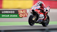 Pebalap Ducati, Jorge Lorenzo, bertekad meraih kemenangan perdananya musim ini pada MotoGP Jepang di Sirkuit Motegi, Minggu (15/10/2017).