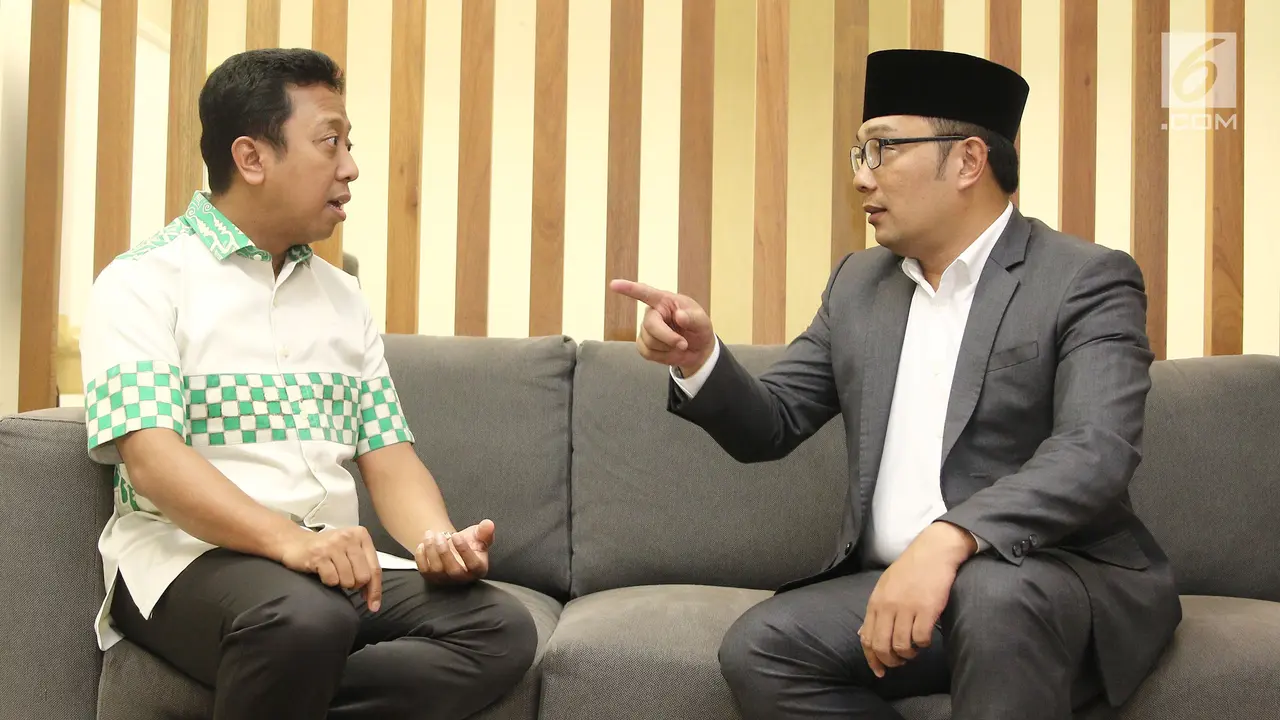 Ridwan Kamil Kunjungi Kantor DPP PPP