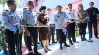 Kepala Kantor Wilayah (Kakanwil) Kementerian Hukum dan Hak Asasi Manusia (Kemenkumham) Kepulauan Bangka Belitung Harun Sulianto meresmikan Klinik Pratama Lembaga Pemasyarakatan Kelas IIB Sungailiat.