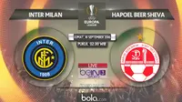 Liga Europa Inter Milan vs Hapoel Be'er Sheva (Bola.com/Adreanus Titus)