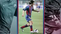 Debut Lionel Messi berseragam Barcelona. (Barcelona)