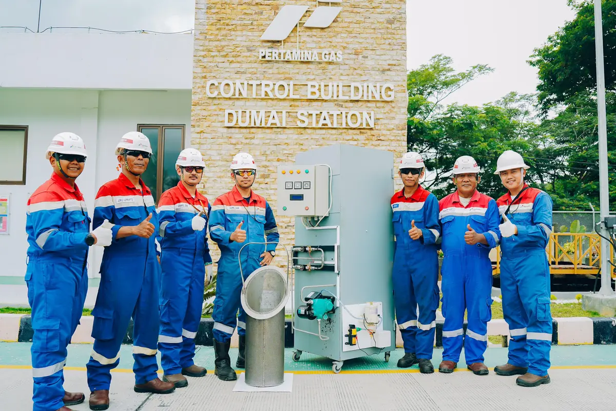 Inovasi MAC NING besutan Pertamina Gas mendapat Penghargaan Dharma Karya dari Kementerian Energi dan Sumber Daya Mineral (ESDM). (Dok Pertagas)