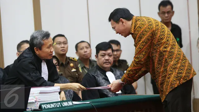 Sidang Pledoi Ahok