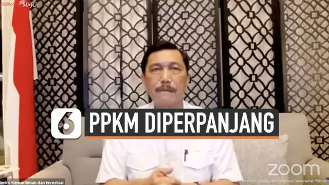 Menteri Koordinator Bidang Kemaritiman dan Investasi Luhut Binsar Pandjaitan mengaskan penerapan PPKM berlevel 4,3 dan 2 akan terus diperpanjang. Berapa lama?