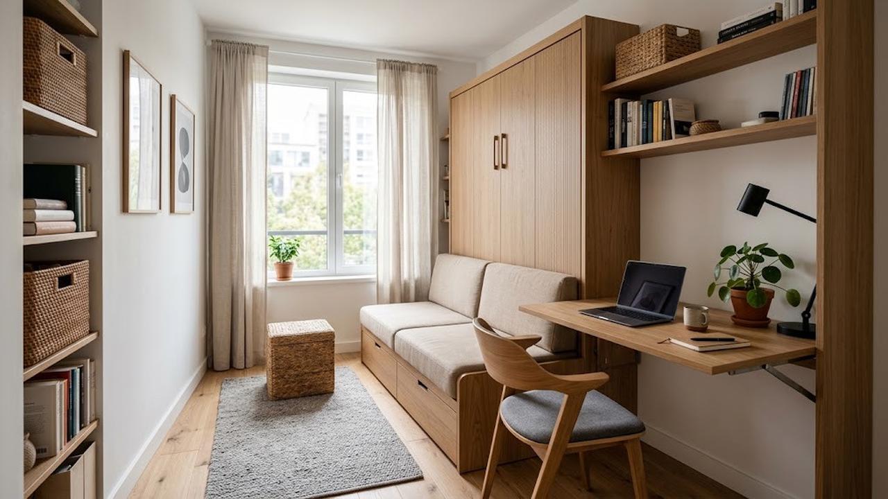 Ide Menata Ruangan Sempit dengan Furnitur Minimalis/AI Generated