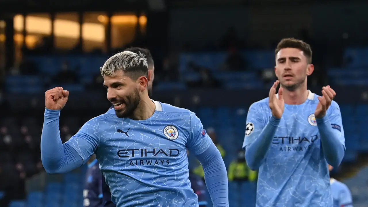 Sergio Aguero, Manchester City, Liga Champions
