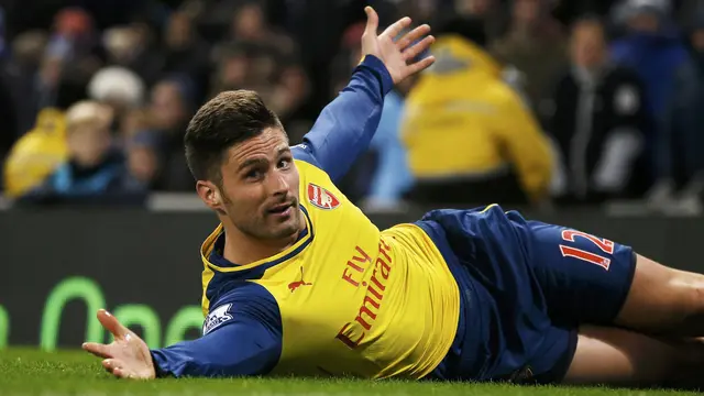 Manchester City vs Arsenal Olivier Giroud